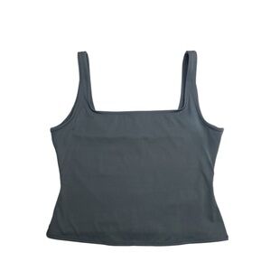 SKiMS Gray Swim Tank Top